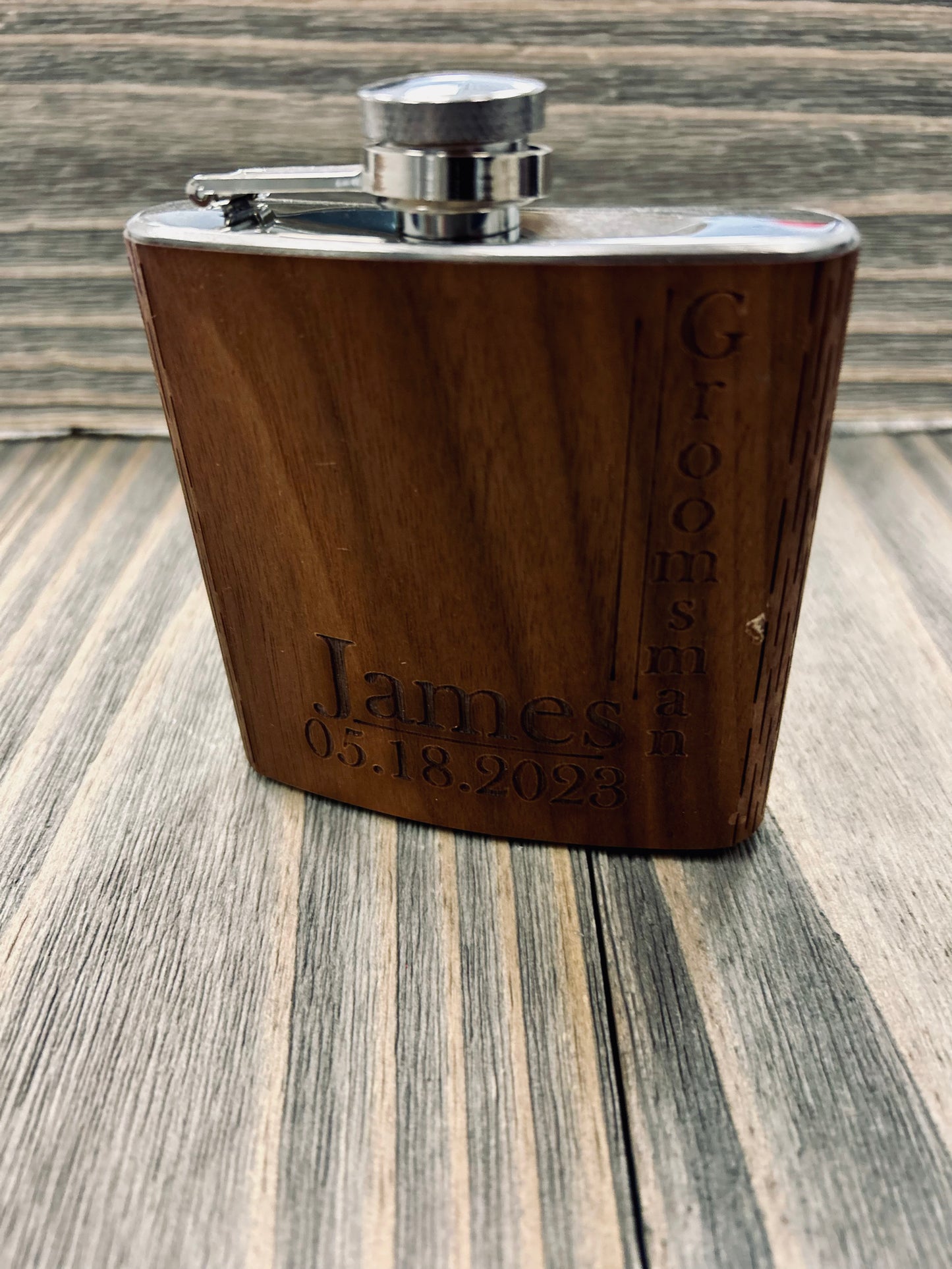 Engraved Flask - KY Custom Engraving - Made in {{ shop.shopifyProvince }}