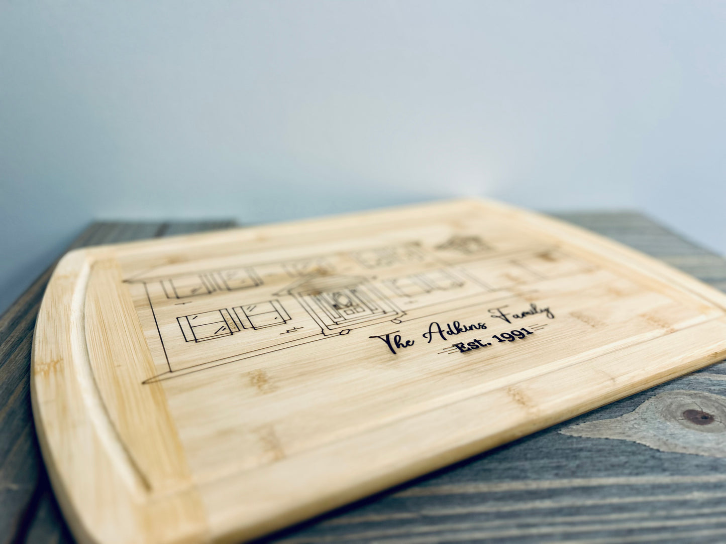 Handwriting Cutting Board - KY Custom Engraving