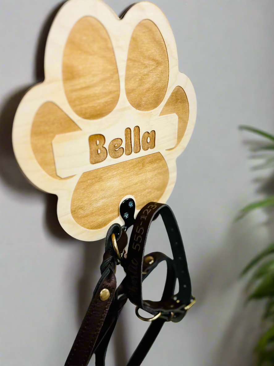 Leash Holder - KY Custom Engraving - Made in {{ shop.shopifyProvince }}