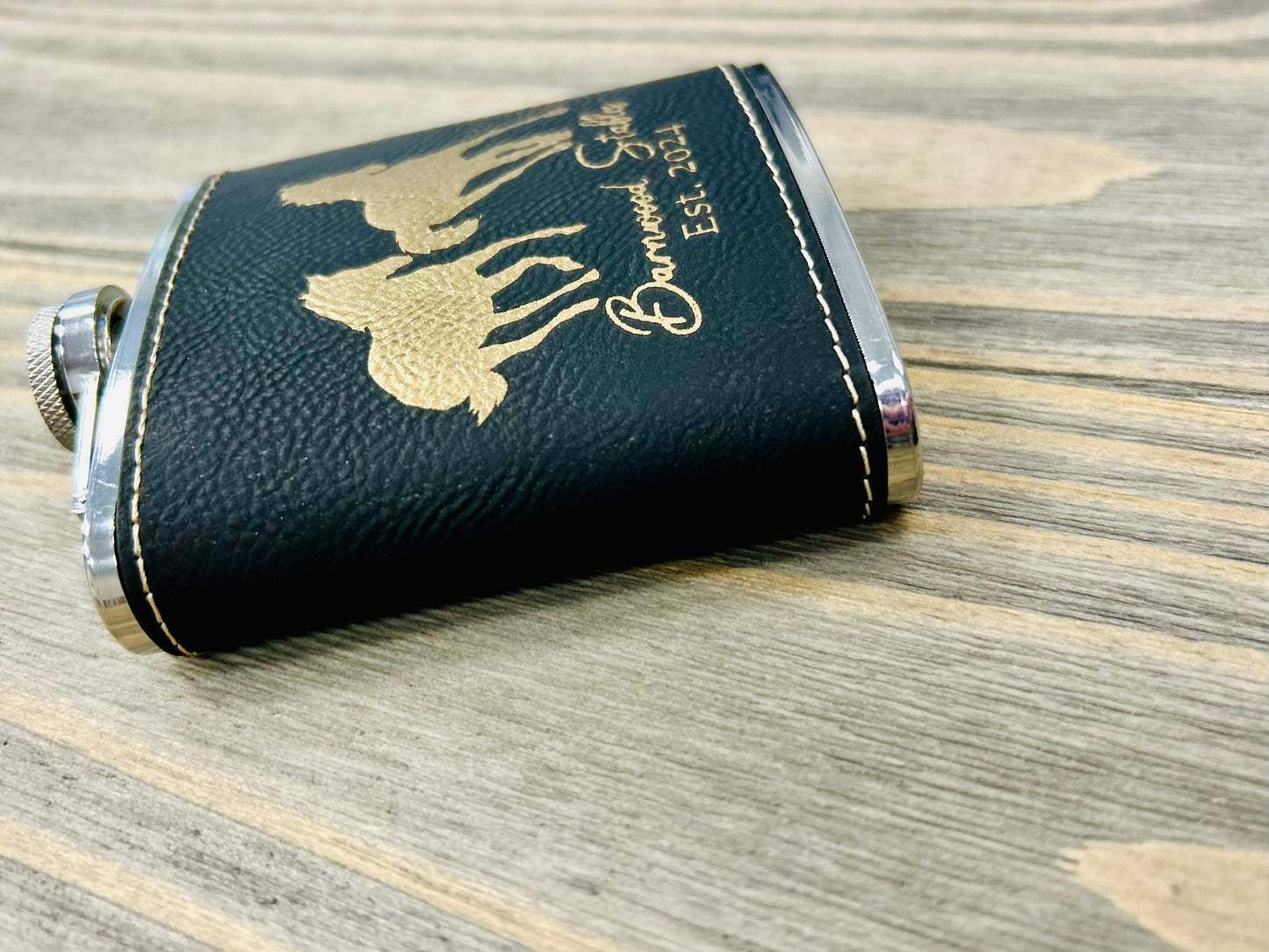 Engraved Flask - KY Custom Engraving - Made in {{ shop.shopifyProvince }}
