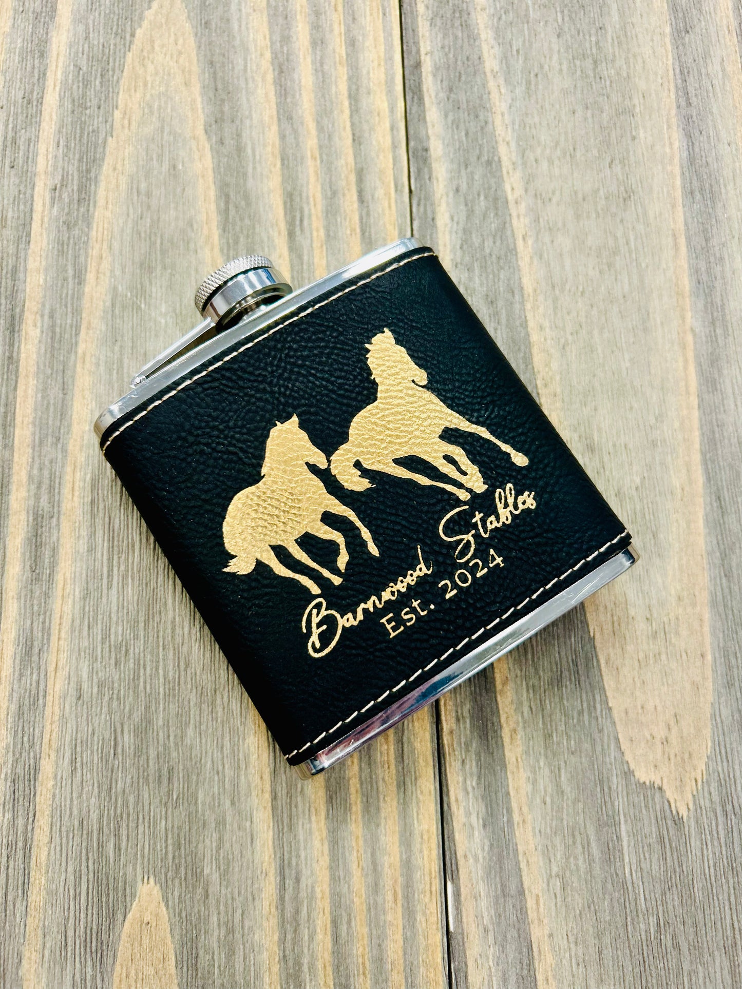 Engraved Flask - KY Custom Engraving - Made in {{ shop.shopifyProvince }}