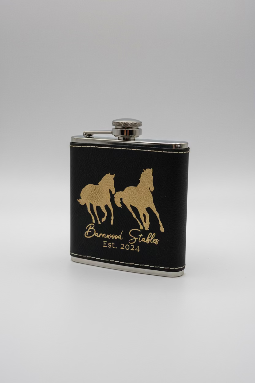 Engraved Flask - KY Custom Engraving - Made in {{ shop.shopifyProvince }}
