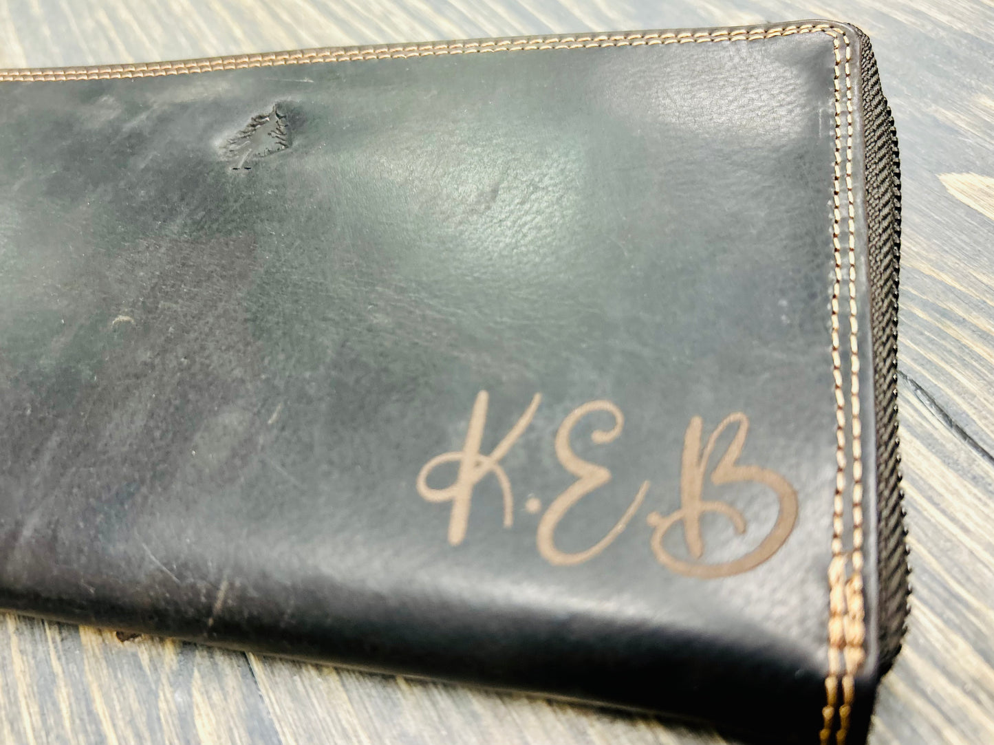 Leather Wristlet - KY Custom Engraving - Made in {{ shop.shopifyProvince }}