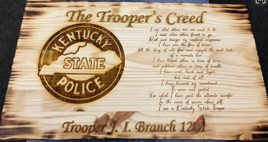 Custom Pine Sign - KY Custom Engraving - Made in {{ shop.shopifyProvince }}