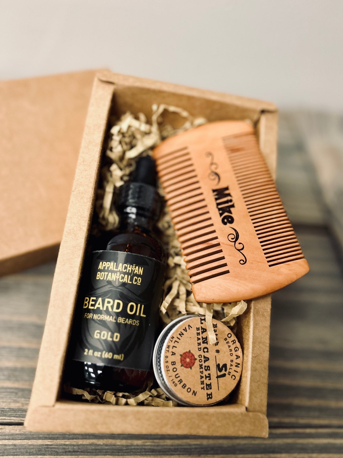 Beard Set - KY Custom Engraving - Made in {{ shop.shopifyProvince }}