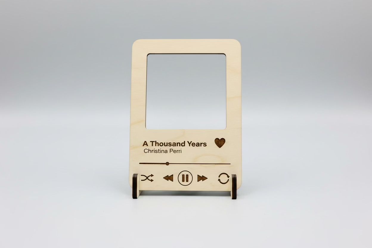 Song Picture Frame - KY Custom Engraving