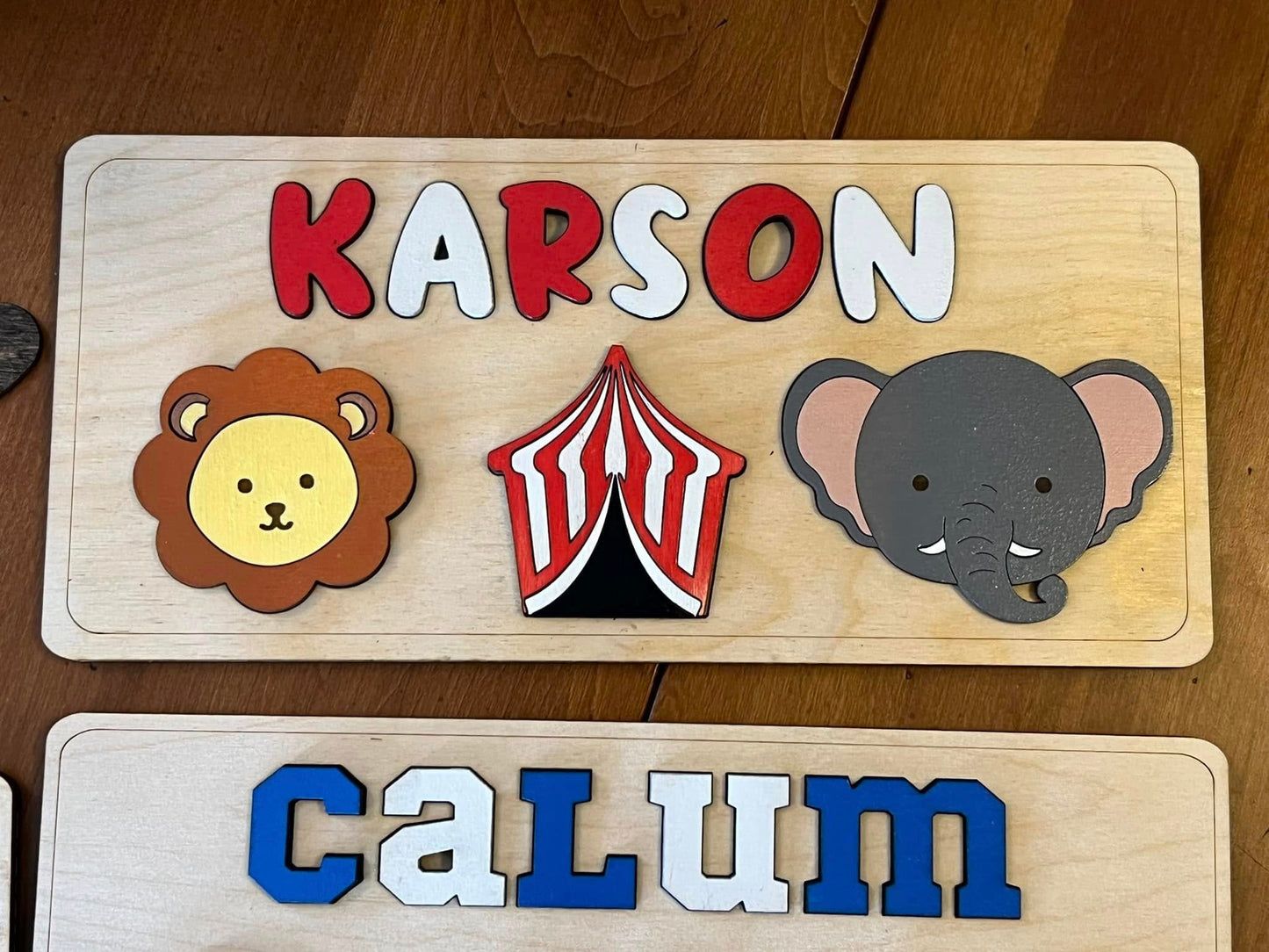 Kid's Name Puzzle - KY Custom Engraving - Made in {{ shop.shopifyProvince }}