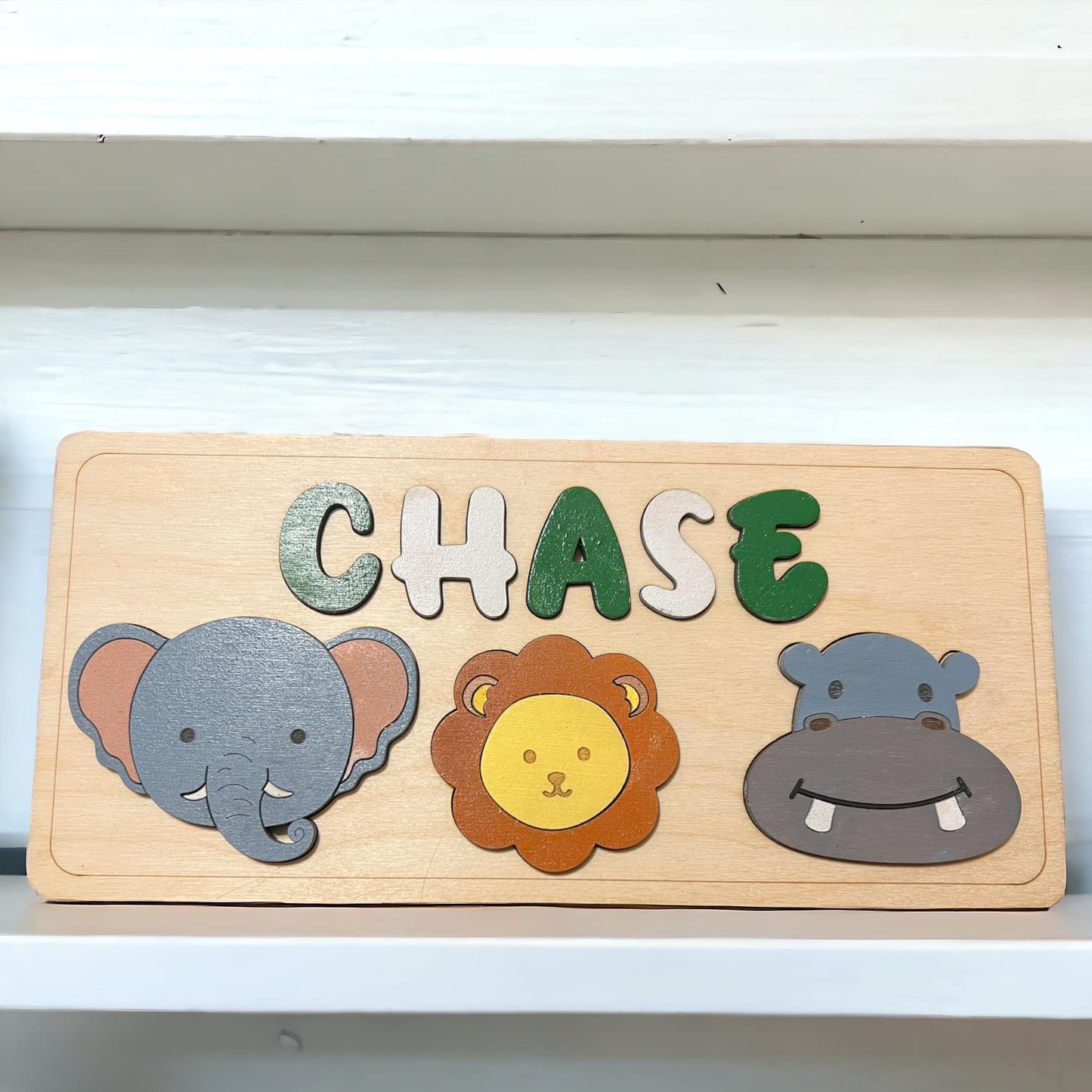 Kid's Name Puzzle - KY Custom Engraving - Made in {{ shop.shopifyProvince }}