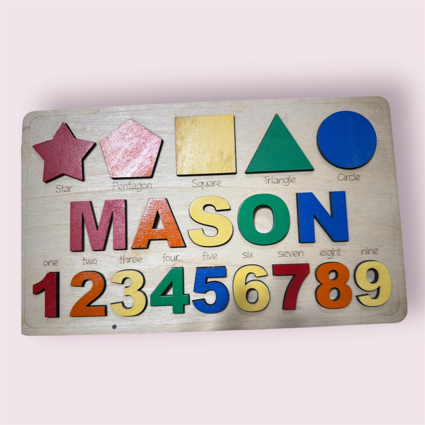 Kid's Name Puzzle - KY Custom Engraving - Made in {{ shop.shopifyProvince }}