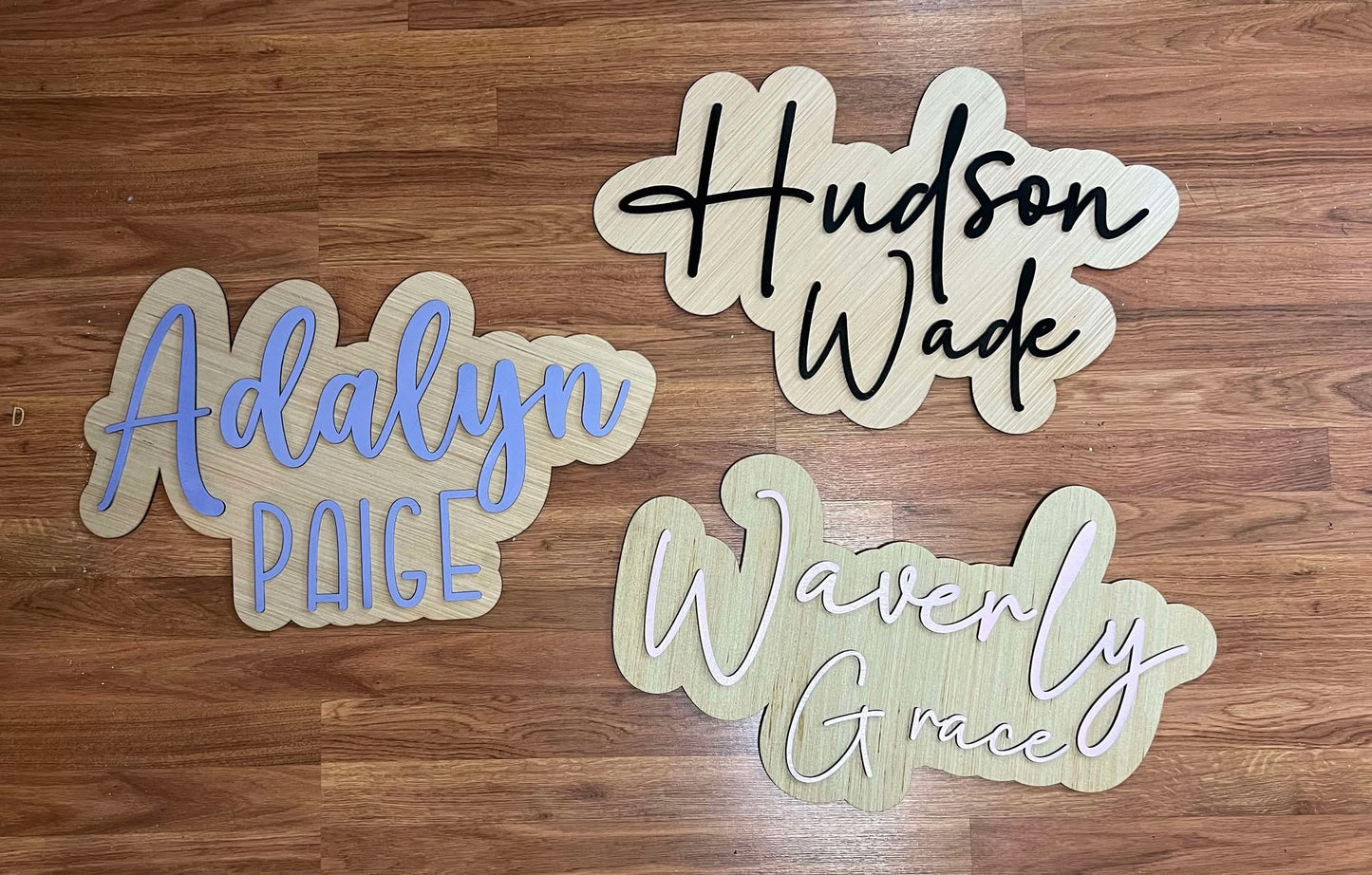 Baby Name Sign - KY Custom Engraving - Made in {{ shop.shopifyProvince }}