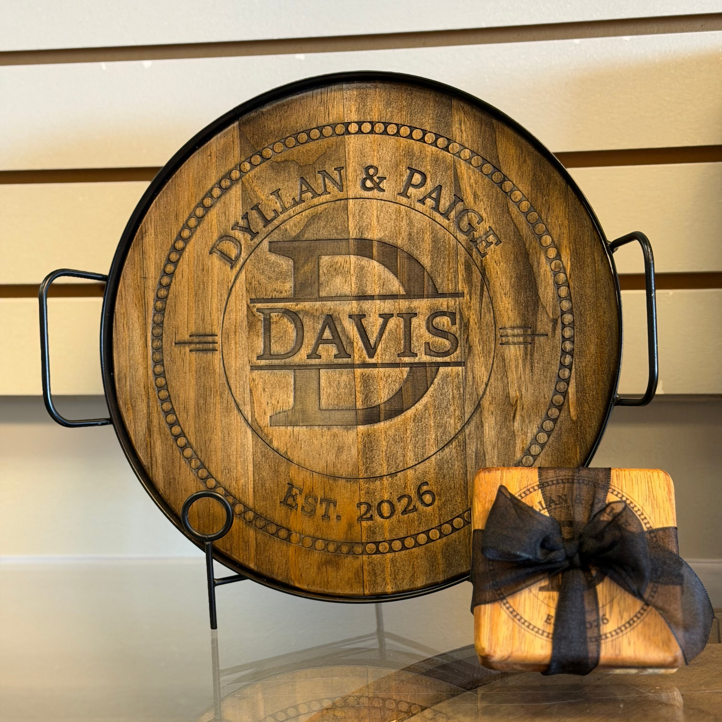 Personalized Drink Tray
