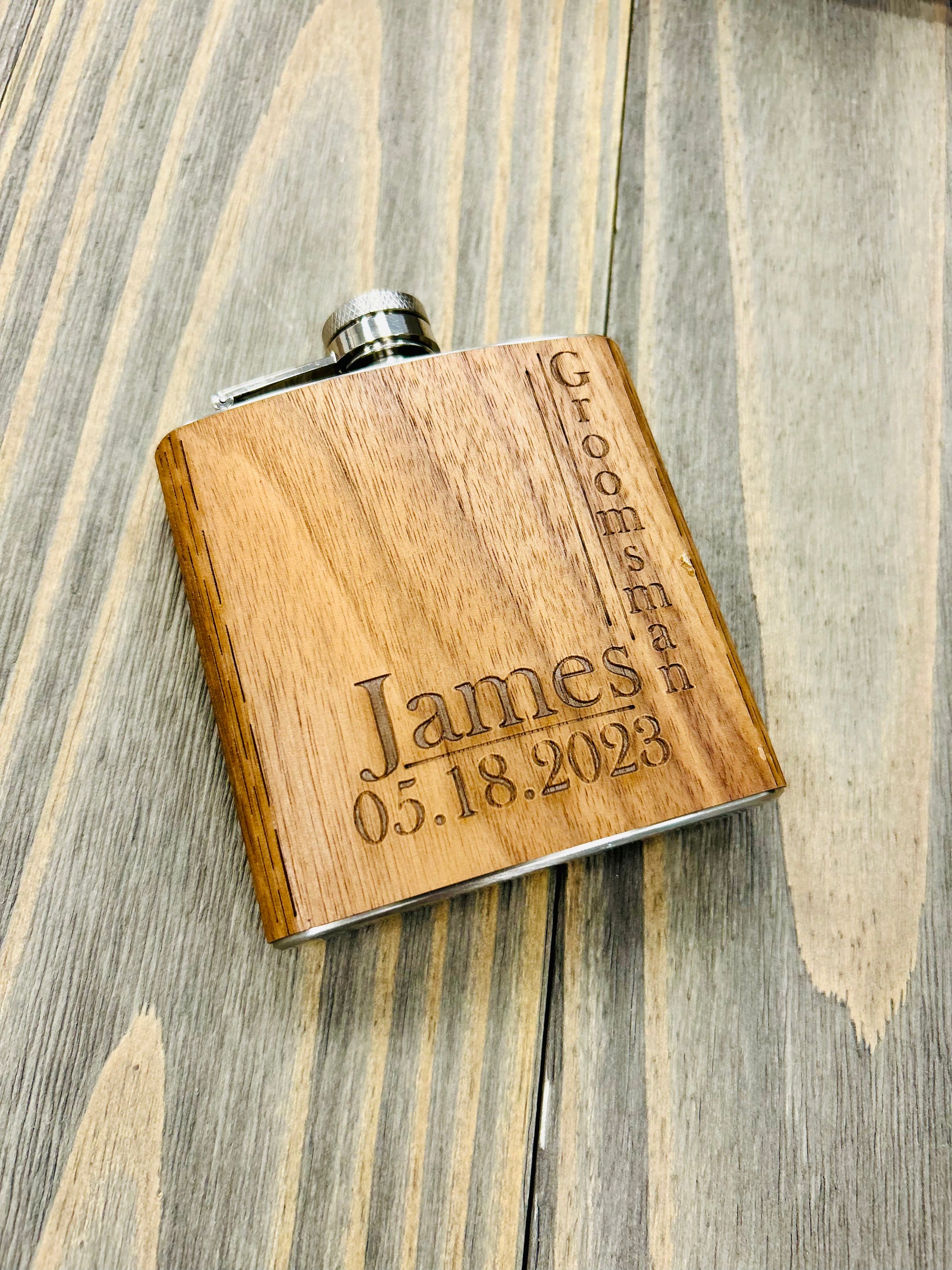 Engraved Flask - KY Custom Engraving - Made in {{ shop.shopifyProvince }}