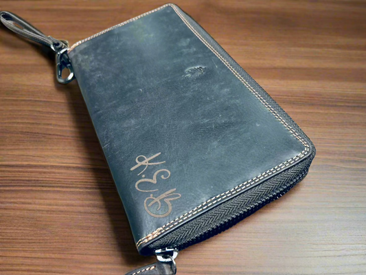 Leather Wristlet - KY Custom Engraving - Made in {{ shop.shopifyProvince }}