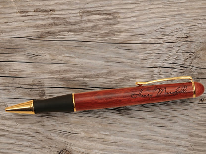Rosewood Pen - KY Custom Engraving - Made in {{ shop.shopifyProvince }}