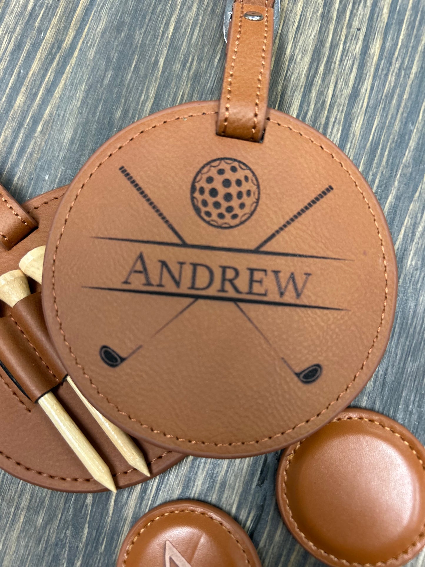 Golf Tee Tag Set - KY Custom Engraving - Made in {{ shop.shopifyProvince }}