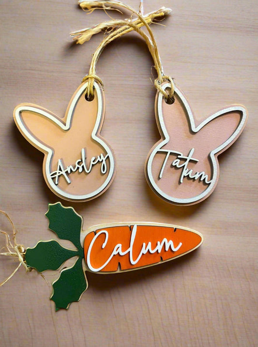 Easter Basket Tag - KY Custom Engraving - Made in {{ shop.shopifyProvince }}