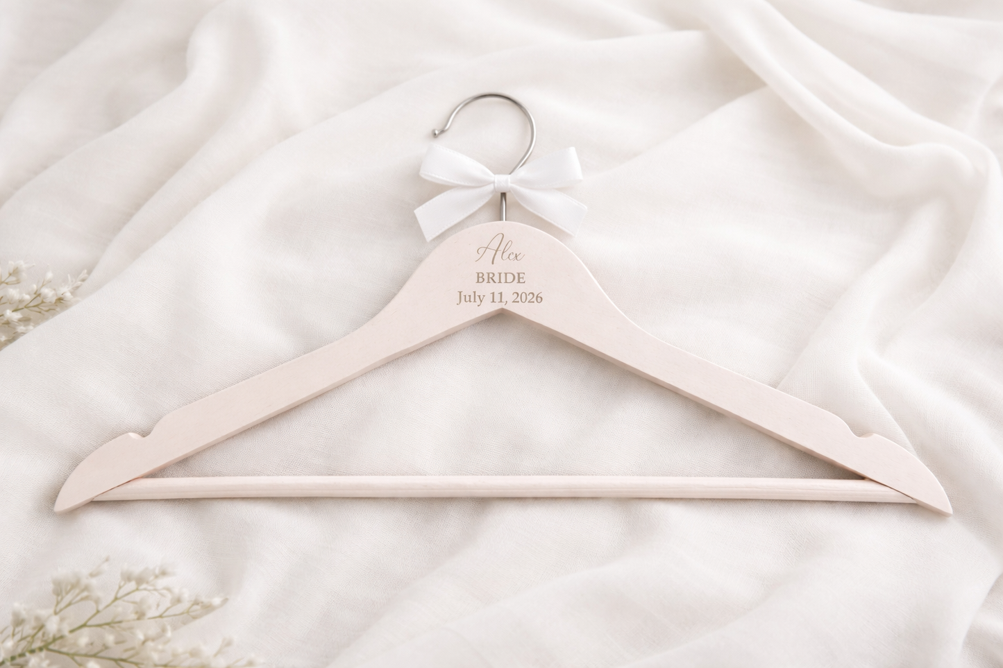 Customized Bridal Dress Hanger