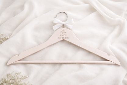 Customized Bridal Dress Hanger