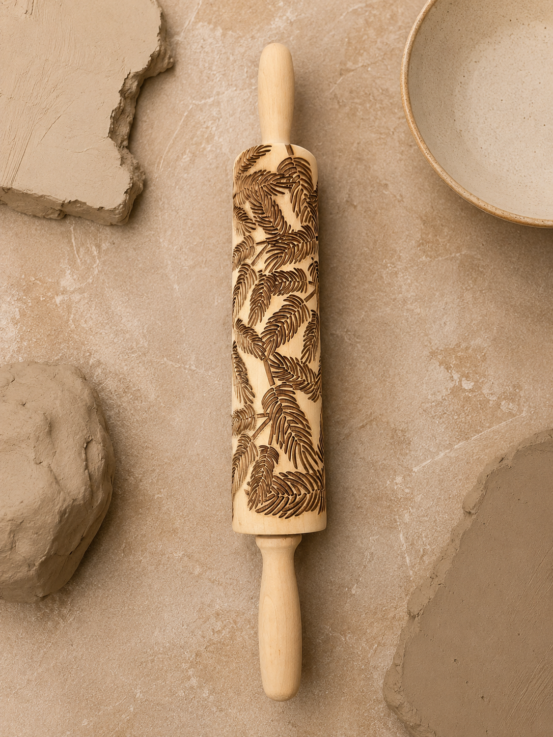 Engraved Rolling Pin