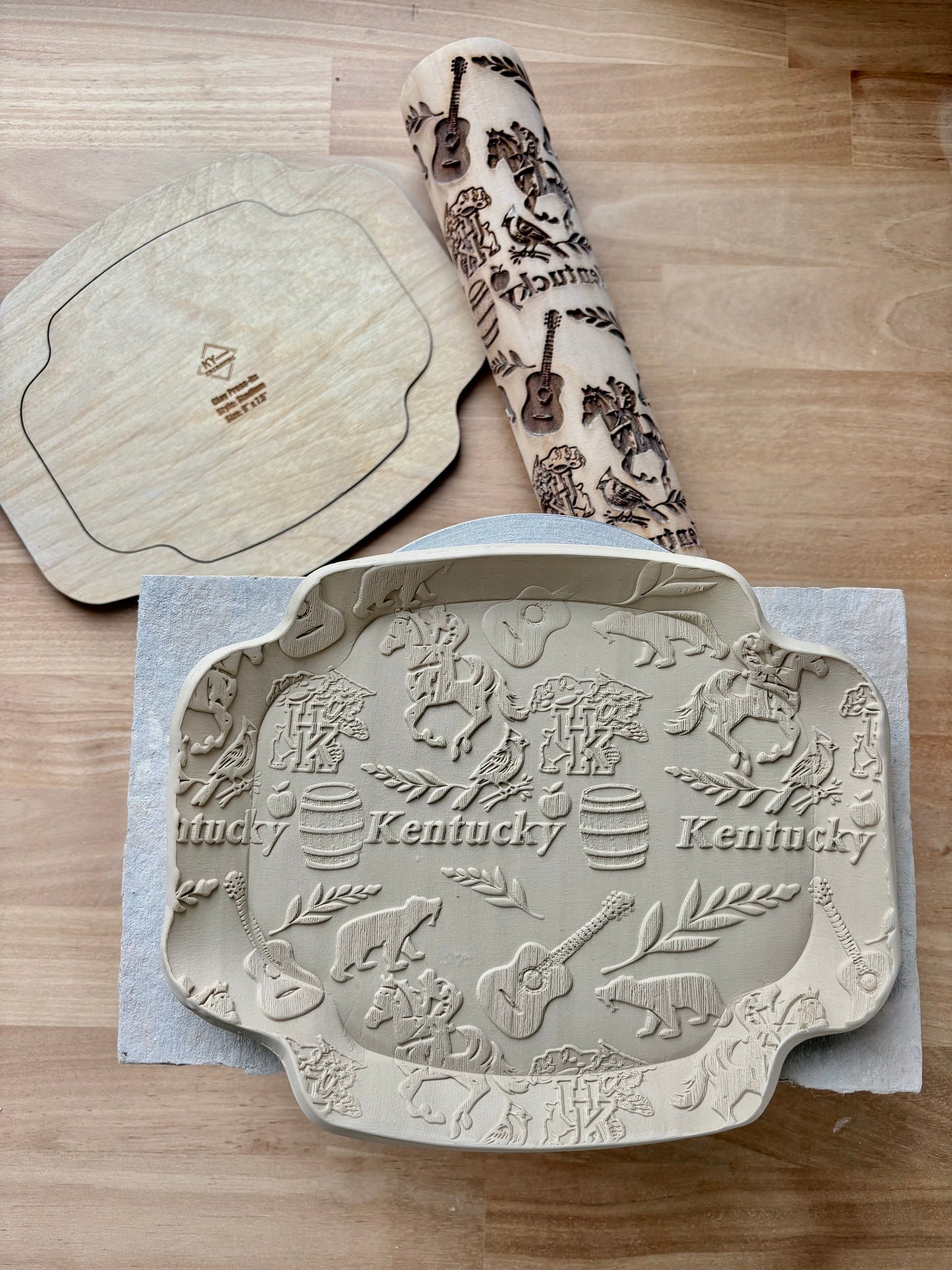 Engraved Rolling Pin