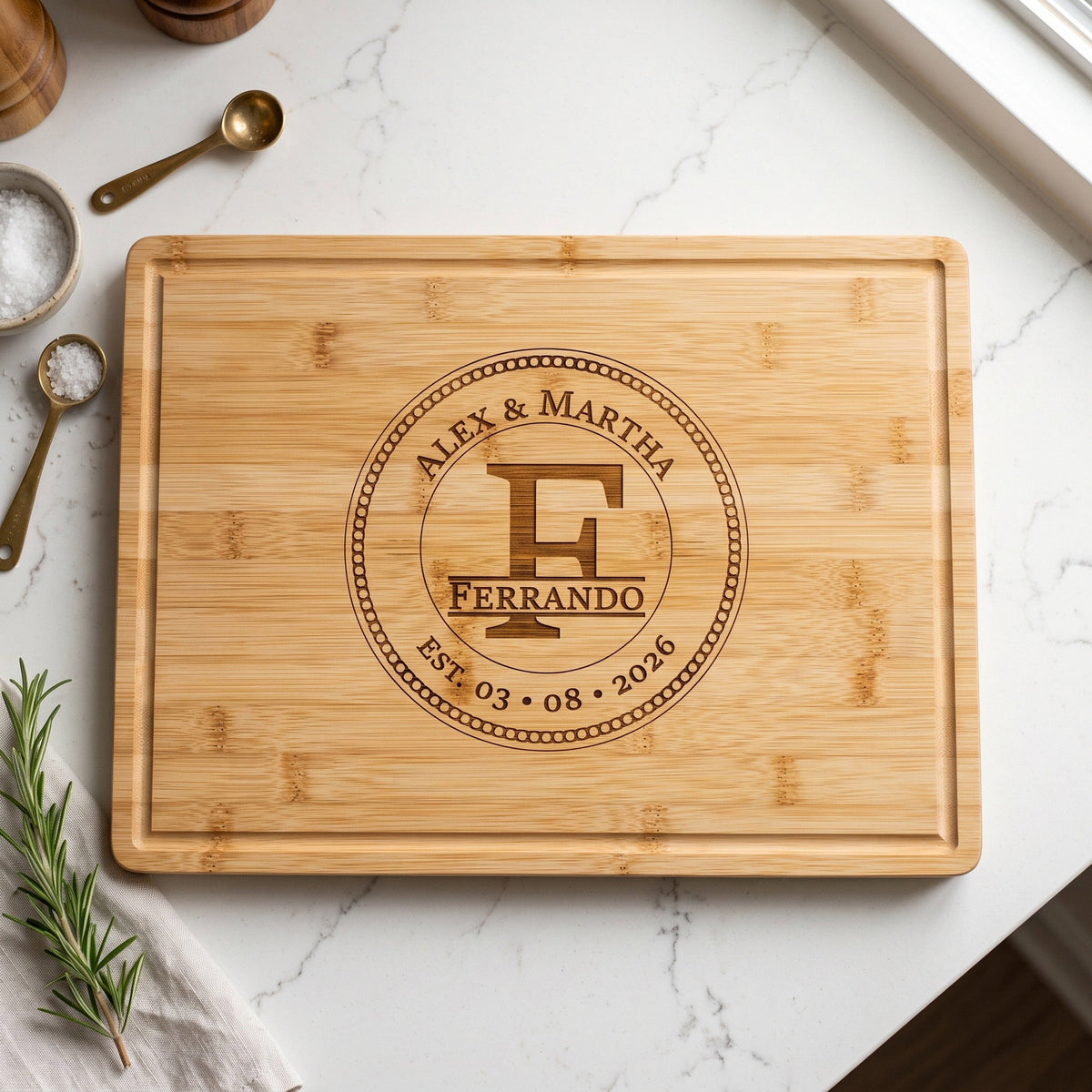 Large Bamboo Cutting Board