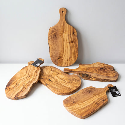 Live Edge Olive Wood Serving Board