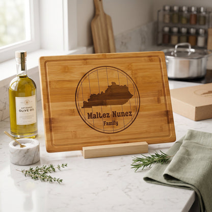 Large Bamboo Cutting Board
