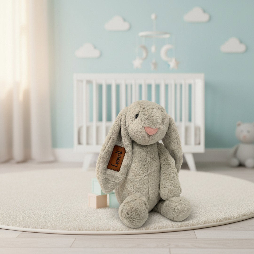 Personalized Stuffed Bunny