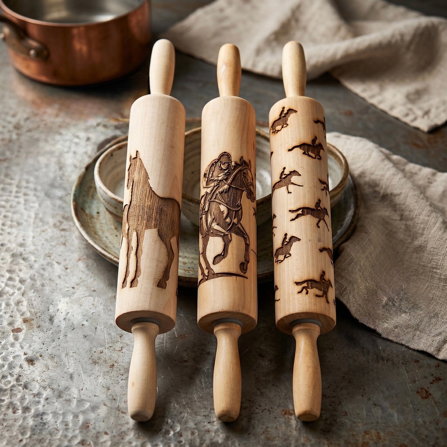 Engraved Rolling Pin