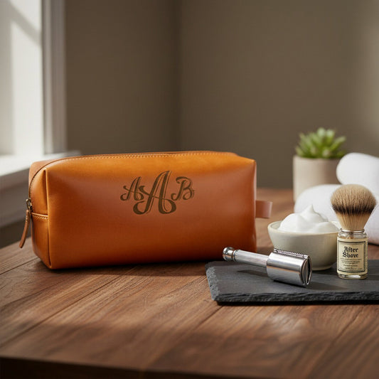 Leather Toiletry Bag