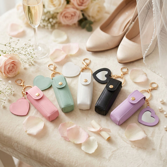 Personalized Keychain Lipstick Holder