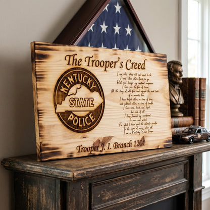 Custom Pine Sign