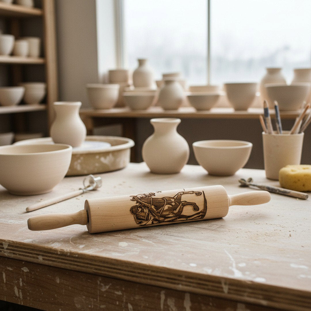 Engraved Rolling Pin