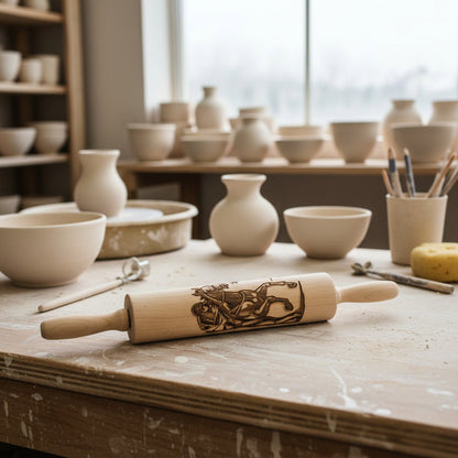 Engraved Rolling Pin
