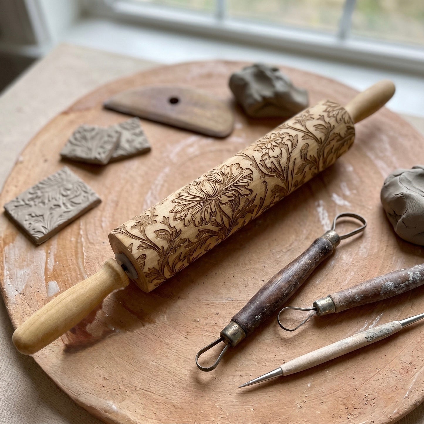 Engraved Rolling Pin